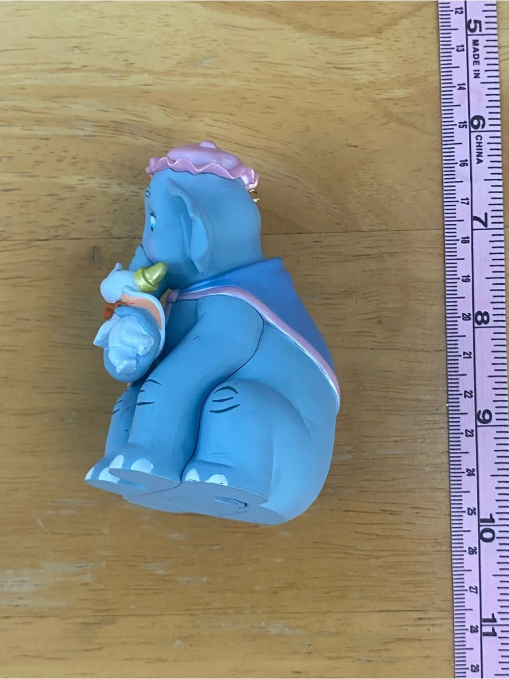 2014 Disney Hallmark Christmas Ornament Baby Mine Dumbo Magic Sound